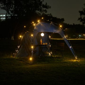 Gazebo pop-up Barendrecht con Illuminazione a LED pro.tec 