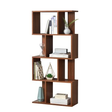 Libreria Brattahlid Scaffale da Terra 130x60x24 cm [en.casa]