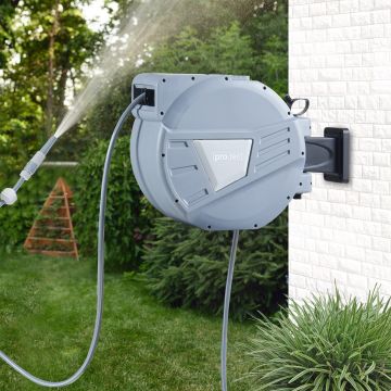 Avvolgitubo da Parete Amersfoort con Tubo di Irrigazione da 20 m pro.tec 