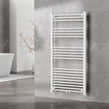 Scaldasalviette da Parete Voss 120 x 60 cm Bianco [neu.haus] 