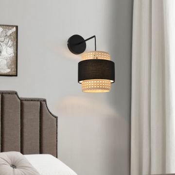 Set di 2 Lampade da Parete Southampton Applique per Interni - Beige /Nero lux.pro