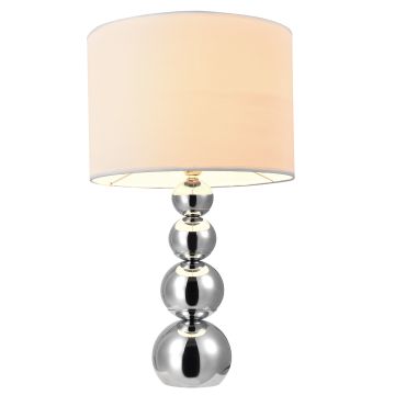 [lux.pro] Lampada da Tavolo 'Snow' (43cm x Ø 25cm)(1 x E14 Sockel) Lampada da Tavolo Lampada da Comodino Lampada da Scrivania